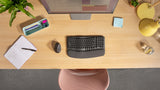 Logitech Lift Vertical Ergonomic Mouse Optisk Trådløs Sort