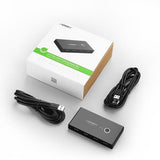 Ugreen 30767 interface hub USB 2.0 Sort