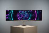 Philips Evnia 8000 49M2C8900/00 computerskærm 124,2 cm (48.9") 5120 x 1440 pixel Dual QHD QD-OLED Hvid