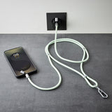 Intenso Handykette als Lade- + Datenkabel USB-C bis 1,65m grün USB-kabel USB C Grøn