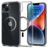 Spigen ACS04904 mobiltelefon etui 17 cm (6.7") Cover Kulfiber, Transparent