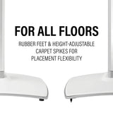 SANUS WSSE3A2-W2 - ADJUSTABLE SPEAKER STAND SONOS ERA 300 - PAIR - WHITE