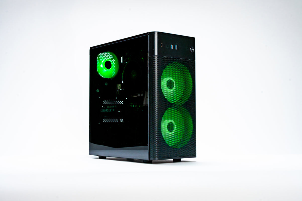 Erazer Recon E45 AMD Ryzen™ 5 5500 16 GB DDR4-SDRAM 1 TB SSD NVIDIA GeForce RTX 4060 Windows 11 Home Desktop PC Sort