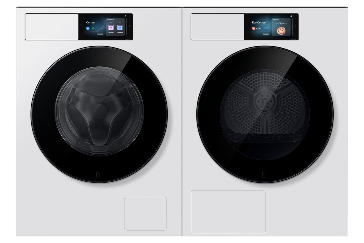 Samsung DV90F09F4WT2 tørretumbler Fritstående Front-læsning 9 kg Hvid
