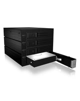 ICY BOX IB-564SSK 3x 5.25" Storage drive tray Black