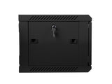 Lanberg WF01-6406-10B rack cabinet 6U Wall mounted rack Black
