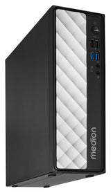 MEDION AKOYA T80 Intel® Core™ i5 i5-12450H 16 GB DDR4-SDRAM 512 GB SSD Windows 11 Home Mini PC Sort
