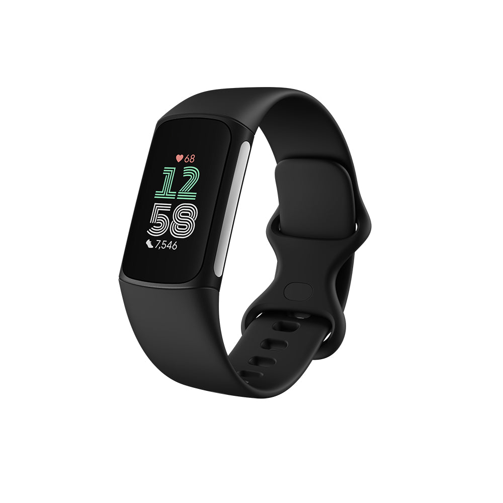 Fitbit Charge 6 AMOLED Aktivitetstracker til håndled Sort