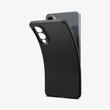Spigen Liquid Air mobiltelefon etui 17 cm (6.7") Cover Sort