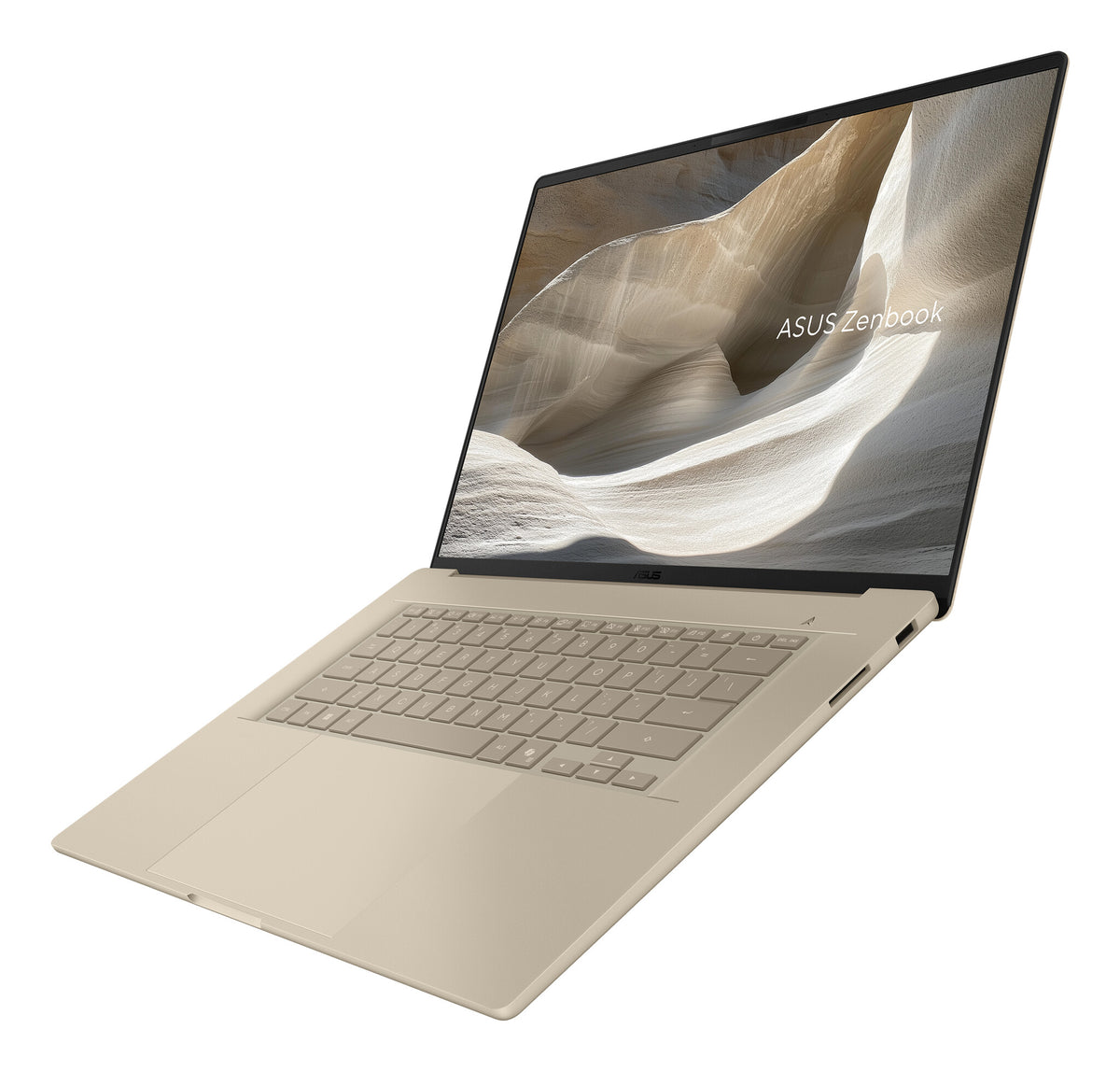 ASUS Zenbook A16 UX3607OA-SQ024X Copilot+ PC Snapdragon X2E-94-100 Laptop 40.6 cm (16") 3K 48 GB LPDDR5x-SDRAM 1 TB SSD Wi-Fi 7 (802.11be) Windows 11 Pro Beige