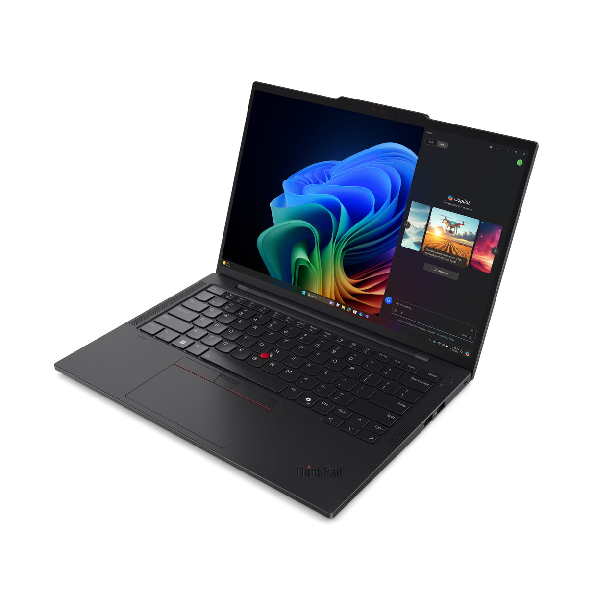 Lenovo ThinkPad T14s Gen 6 (Intel) Intel Core Ultra 5 225U Laptop 35,6 cm (14") WUXGA 16 GB LPDDR5x-SDRAM 512 GB SSD Wi-Fi 6E (802.11ax) Windows 11 Pro Tysk Sort