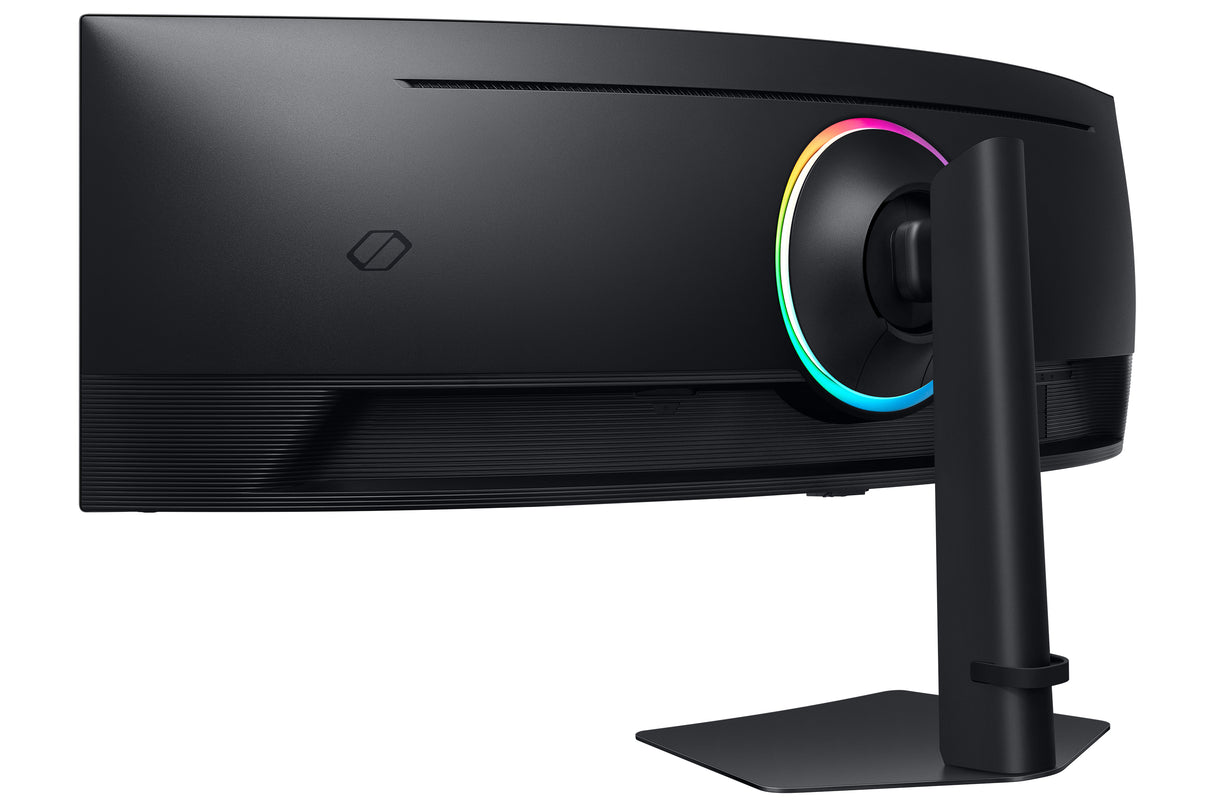 Samsung G95C computerskærm 124,5 cm (49") 5120 x 1440 pixel Dual QHD LED Sort