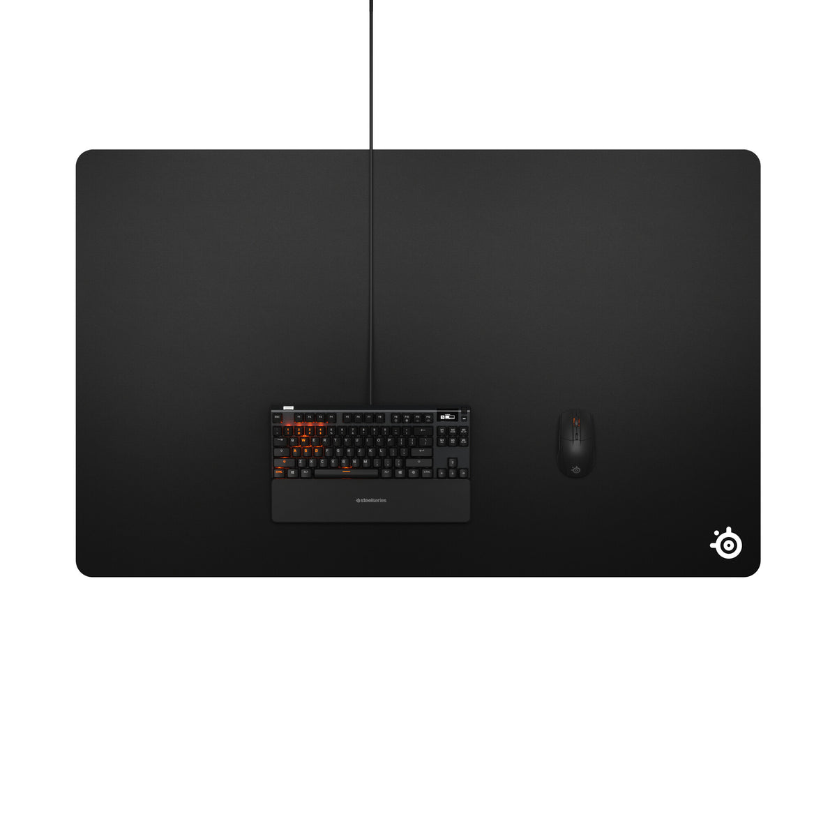 SteelSeries Surface QcK+ Mousepad, large musemåtte