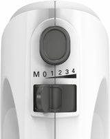 Bosch MFQ24200 røremaskine og mikser Håndmixer 400 W Børstet stål, Hvid
