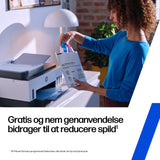 HP 31 Cyan 8000 sider Blækrefill 1VU26AE