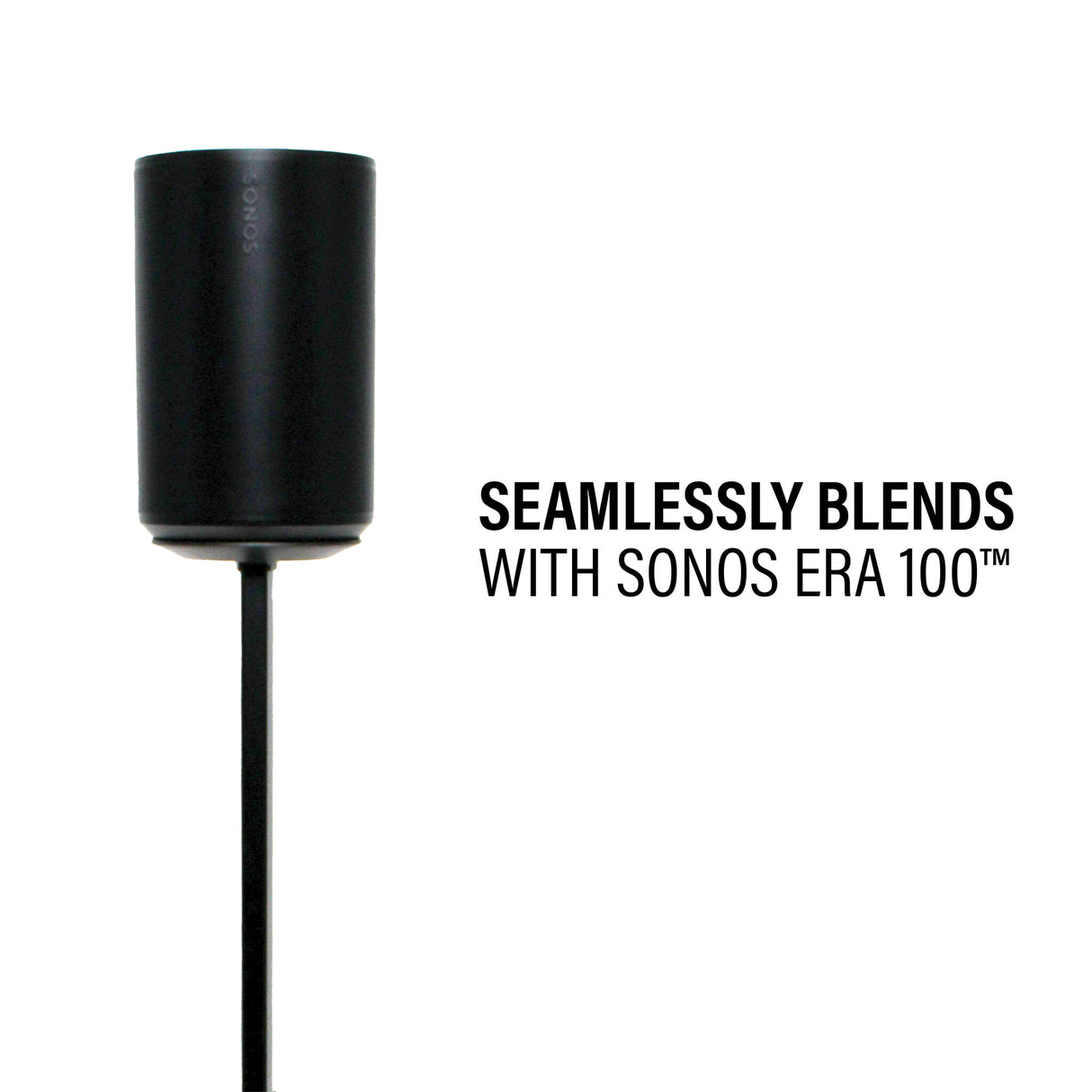 SANUS WSSE1A1 Gulv Sort