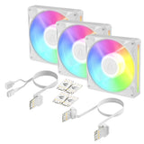 ARCTIC BioniX P14 A-RGB Computerkabinet Ventilator 14 cm Hvid 3 stk