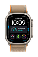 *Apple Watch Ultra 4 GPS + Cellular 49mm Natural Titanium Case with Sand Trail Loop - M/L
