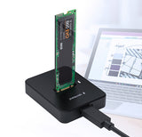 Gembird DD-U3M2 drev dockingstation USB 3.2 Gen 1 (3.1 Gen 1) Type-C Sort