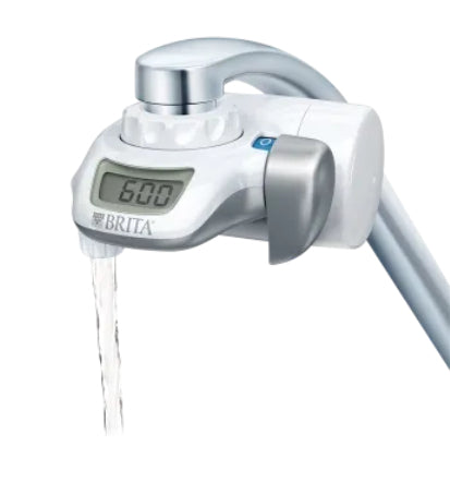 Brita 1037405 vandfilter Vandhane til vandfilter Sølv, Hvid