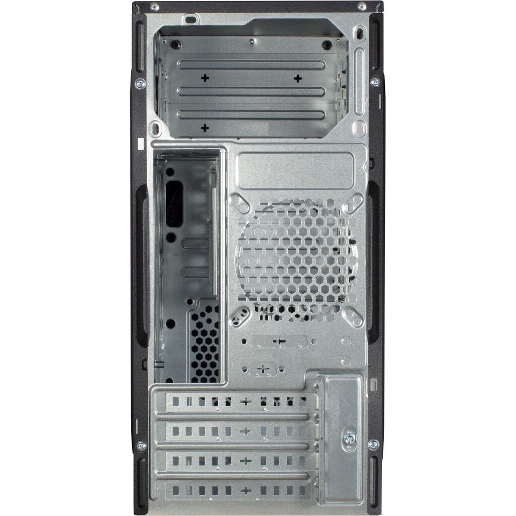 Inter-Tech IT-6505 Reto Tower Micro ATX Sort