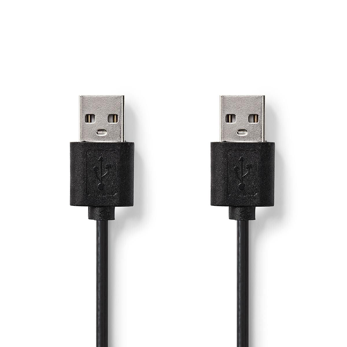 Nedis CCGT60000BK30 USB-kabel USB 2.0 3 m USB A 0,48 Gbit/sek. Sort