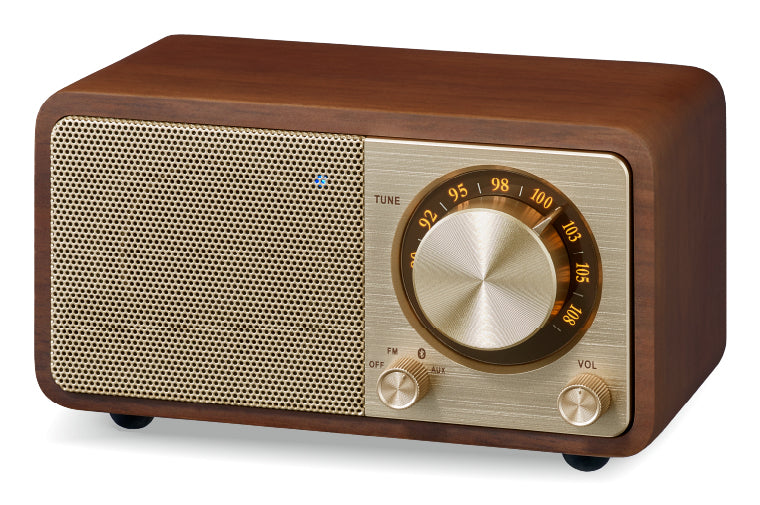 Sangean WR-7 Plus radio natural cherry