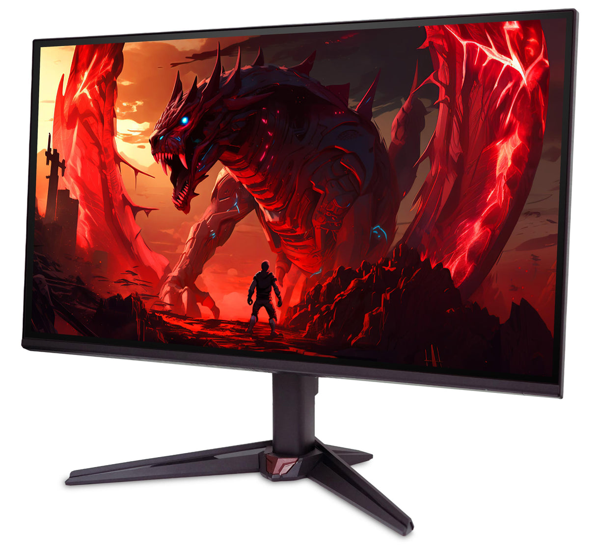 Acer NITRO VG0 VG240Y P6bmipx computerskærm 60,5 cm (23.8") 1920 x 1080 pixel Fuld HD LCD Sort, Rød