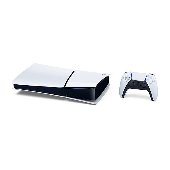 Sony Playstation 5 Slim Digital Edition 825 GB Wi-Fi Sort, Hvid