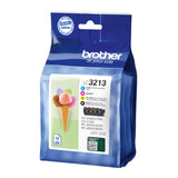 Brother LC3213VAL blækpatron 4 stk Original Sort, Blå, Magenta, Gul
