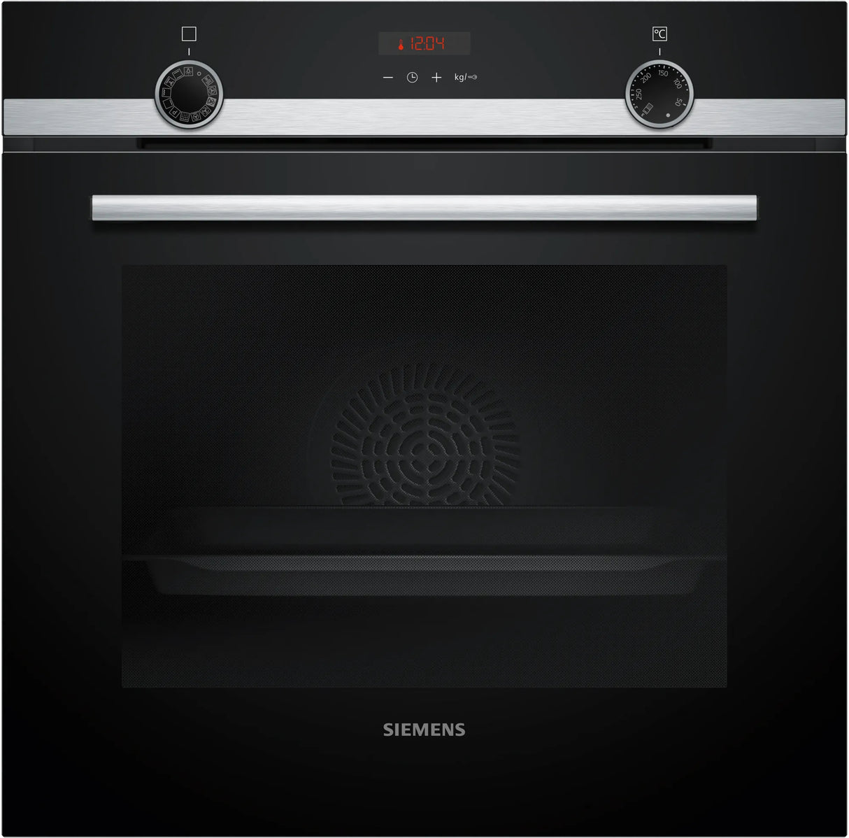 Siemens iQ300 HQ574AER3 ovn 71 L Sort, Rustfrit stål
