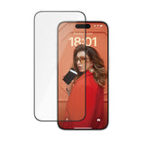 PanzerGlass ® Ceramic Skærmbeskyttelse iPhone 15 Pro | Ultra-Wide Fit m. EasyAligner