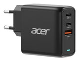 Acer ZL.ADTCC.00J oplader til mobil enhed Universel Sort Vekselstrøm Hurtig opladning Indendørs