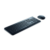 DELL KM3322W tastatur Mus inkluderet Kontor RF trådløst QWERTY Ukrainsk Sort