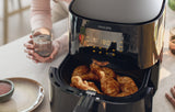 Philips 3000 series HD9270/70 frituregryde Enkelt 6,2 L Enkeltstående 2000 W Varmluftsteger Sort, Sølv