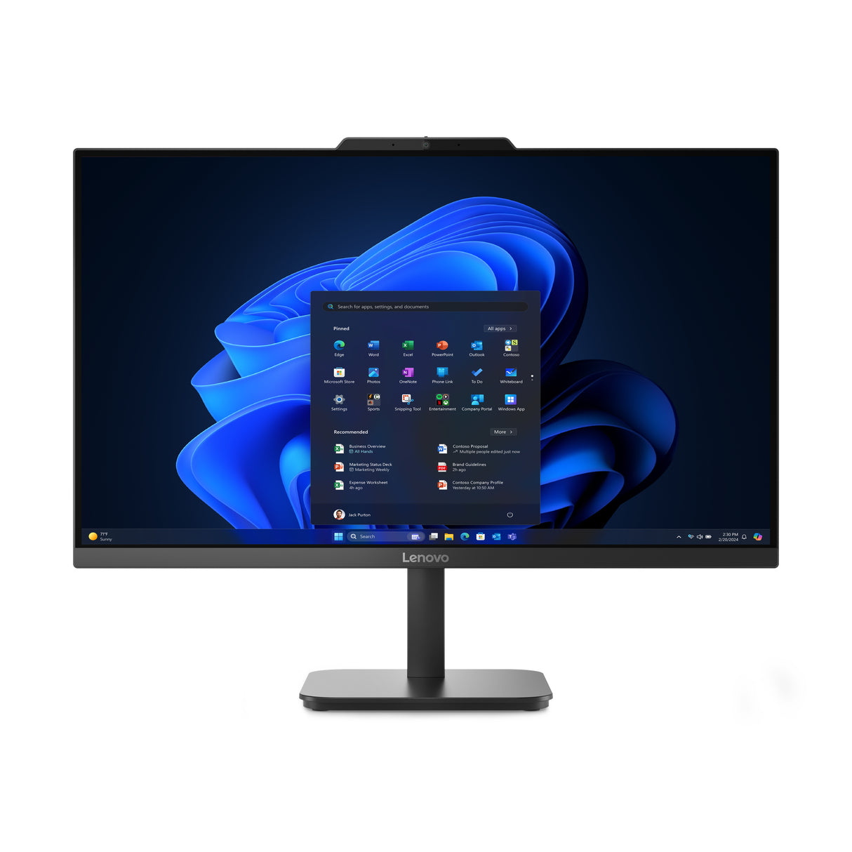 Lenovo V100 Intel® N N100 60,5 cm (23.8") 1920 x 1080 pixel All-in-One PC 8 GB DDR4-SDRAM 256 GB SSD Windows 11 Pro Wi-Fi 6 (802.11ax) Sort