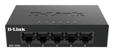 D-Link DGS-105GL/E netværksswitch Ikke administreret Gigabit Ethernet (10/100/1000) Sort