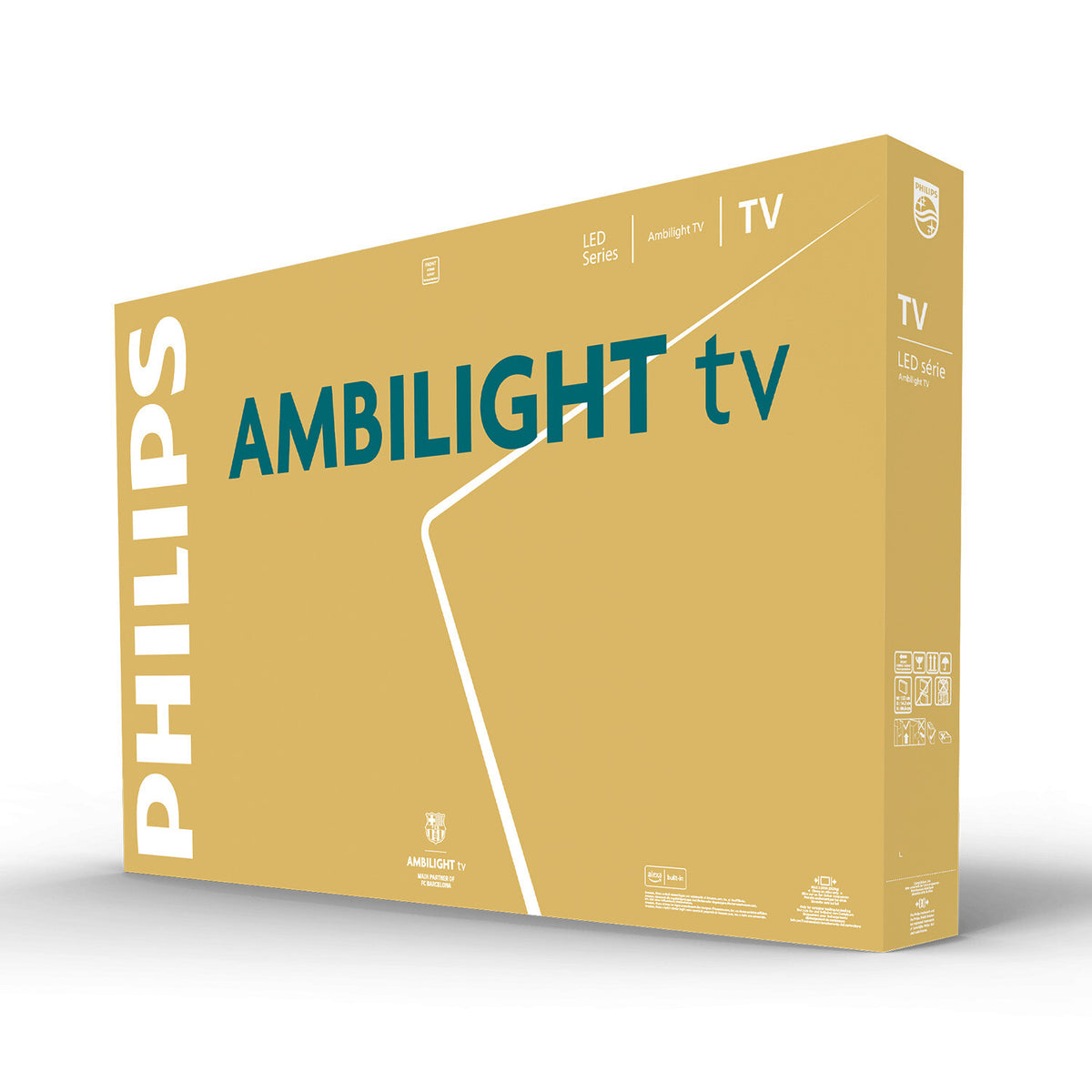 Philips 50PUS8001/12 TV 127 cm (50") 4K Ultra HD Smart TV Wi-Fi Sort