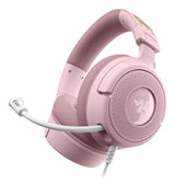 Razer Kraken V4 X - Pikachu & Eevee Edition Headset Wired Head-band Gaming USB Type-C / USB Type-A Pink