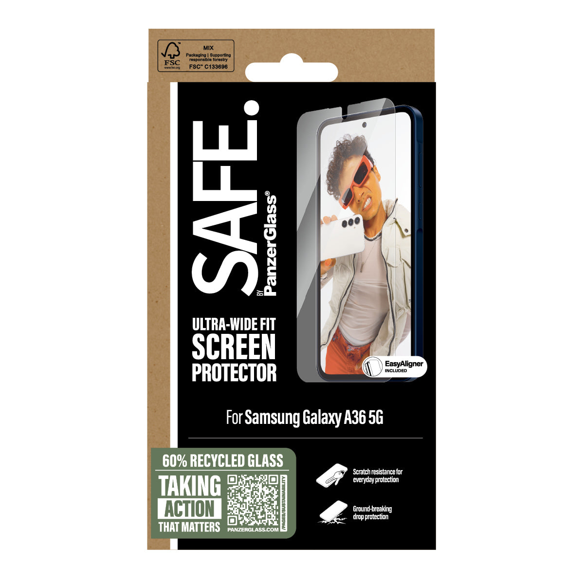 SAFE. by PanzerGlass Samsung Galaxy A36
