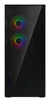 Arctic Xtender Case Black Tårn Udvidet ATX Ingen strømforsyning Glass Sort