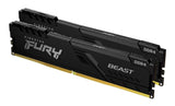 Kingston Technology FURY Beast 16GB 3200MT/s DDR4 CL16 DIMM (Sæt med 2) Black