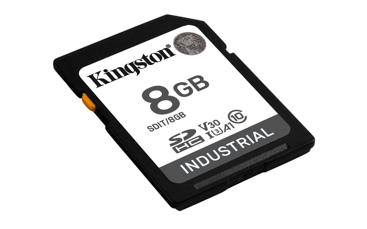 Kingstonas | SDHC SD | ,,Flash" atminties kortele | 8 GB | Juodas