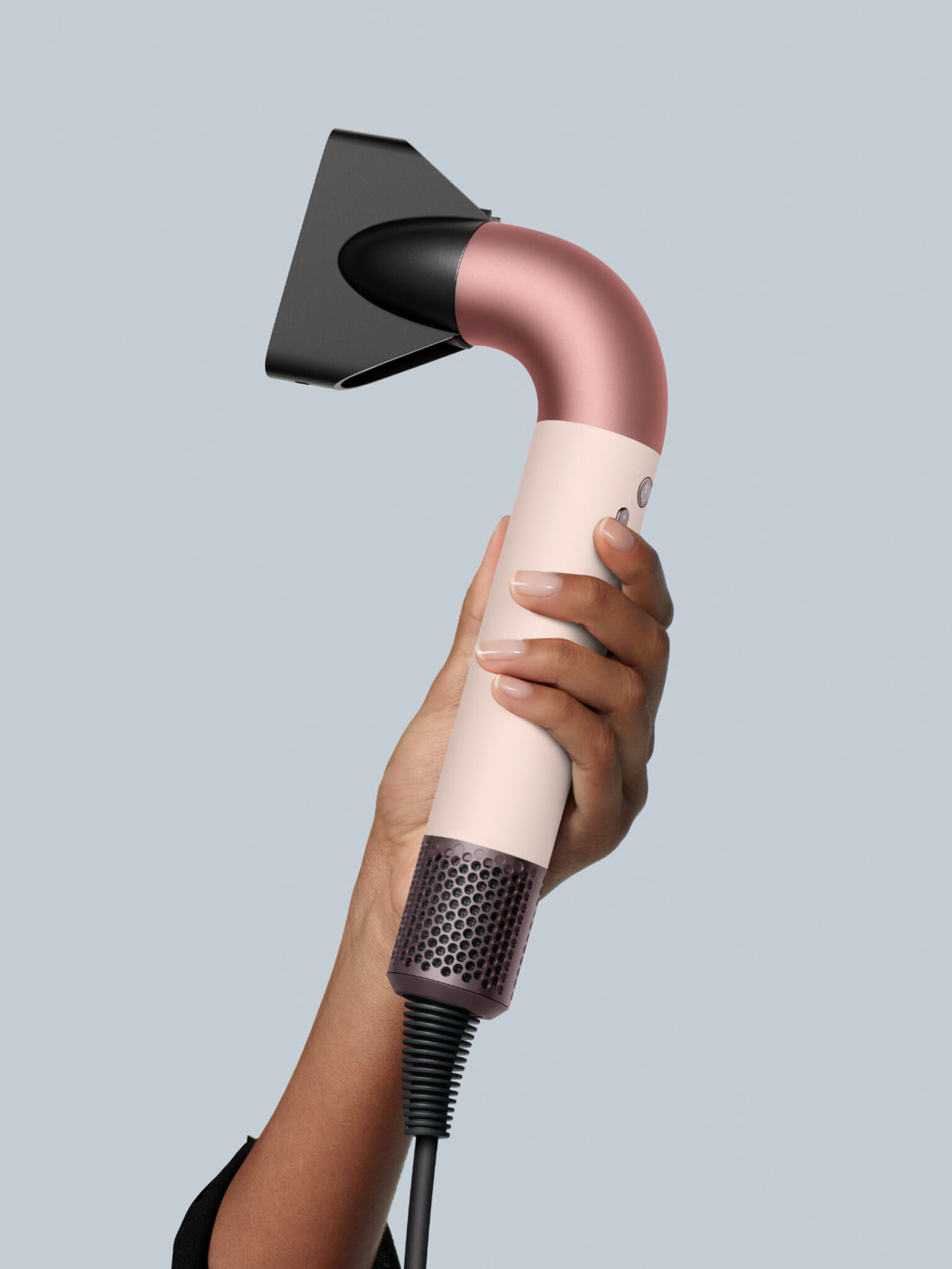 Dyson Ceramic pink/rose gold Hårtørrer Supersonic r Straight+Wavy