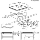 AEG TI64IB30IZ induktionskogeplade
