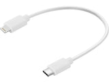 Sandberg 136-71 Lightning kabel 0,2 m Hvid