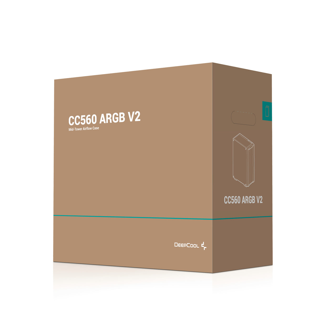 DeepCool CC560 ARGB V2 Midi Tower Sort