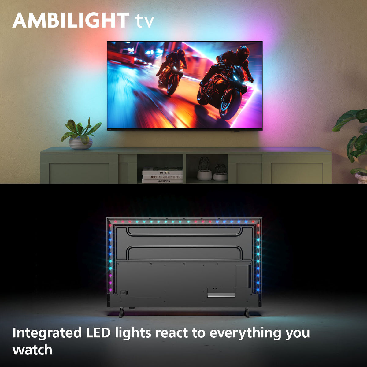 Philips 75MLED910/12 TV 190,5 cm (75") 4K Ultra HD Smart TV Wi-Fi Sort