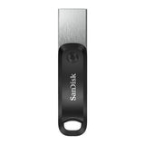 SanDisk 00183589 USB-nøgle 256 GB USB Type-A / Lightning 3.2 Gen 1 (3.1 Gen 1) Sort, Sølv