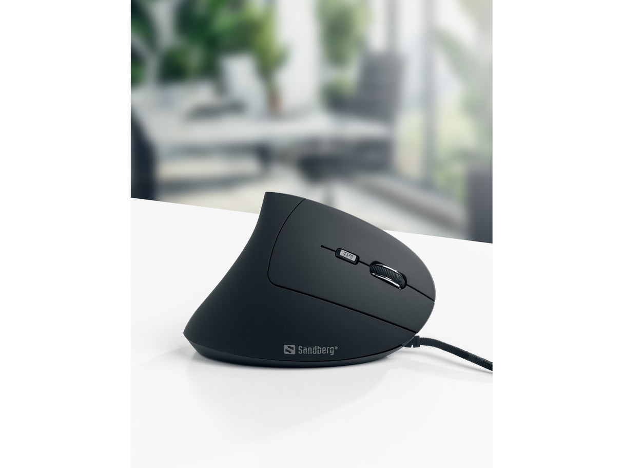 Sandberg 630-14 mus Kontor Højre hånd USB Type-A Optisk 2400 dpi